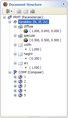 Specifying parameters