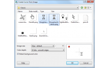 Convert images to animated cursor.