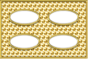 Gold dots template