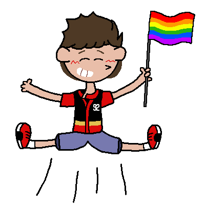 Kiddly Galaxy #4 - mascot celebrating Pride month Kiddly Galaxy #4 - mascot celebrating Pride month
