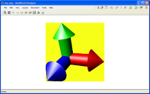 RealWorld Icon Editor detects background color when generating icons.
