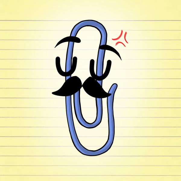 Clippy hates enshittification! Clippy hates enshittification! image